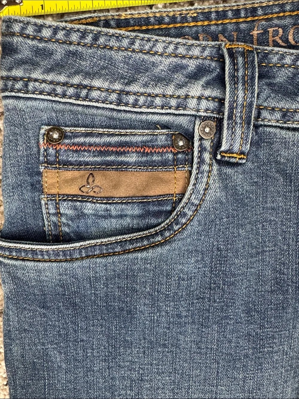 Prana Classic Straight-Leg Jeans in Blue